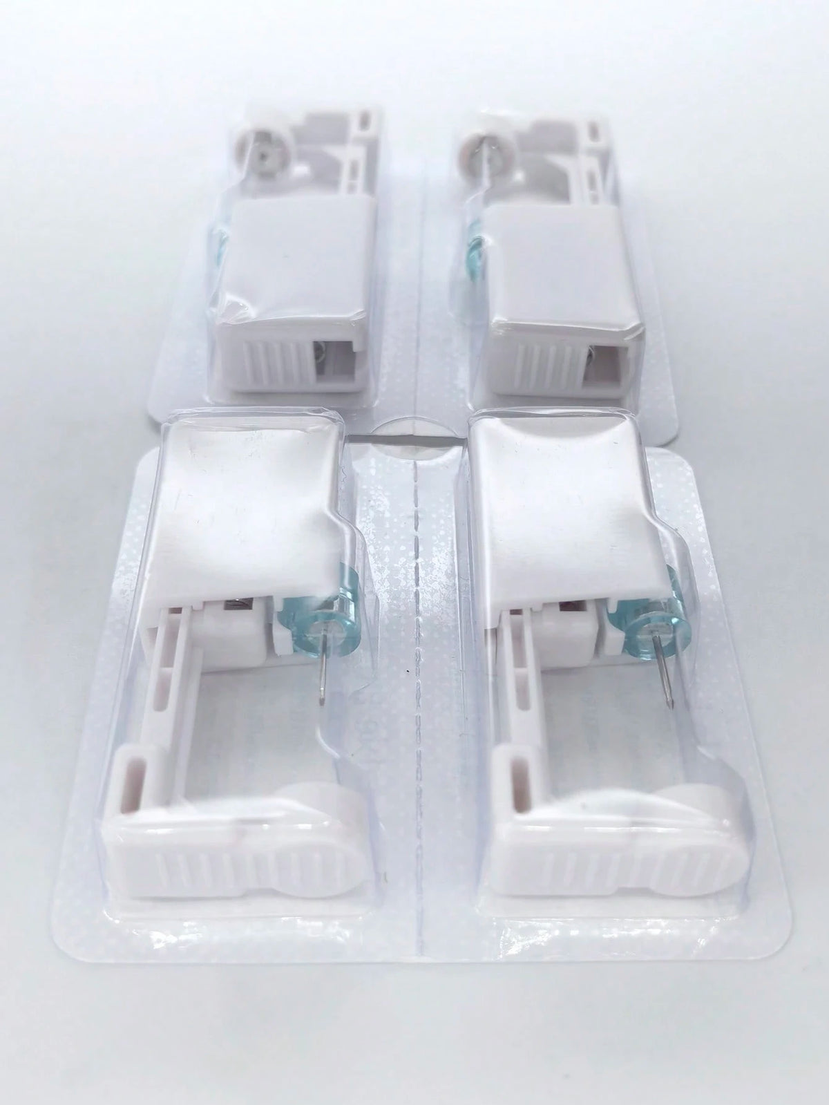 1-24pcs Disposable Sterile Ear Piercing Kit, Cartilage Tragus Helix Piercing Gun No Pain Piercer Tool Machine Set Stud Jewelr