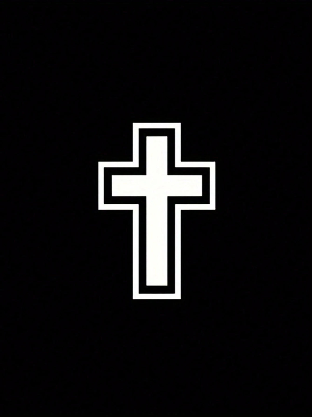 1 Pc Cross Personalized Car Sticker, Modification Decorative Sticker, Waterproof And Sun-Resistant, Fade-Resistant, Strong Adhesion, No Residue When Removed, No Damage To Paint Surface, Suitable For C
