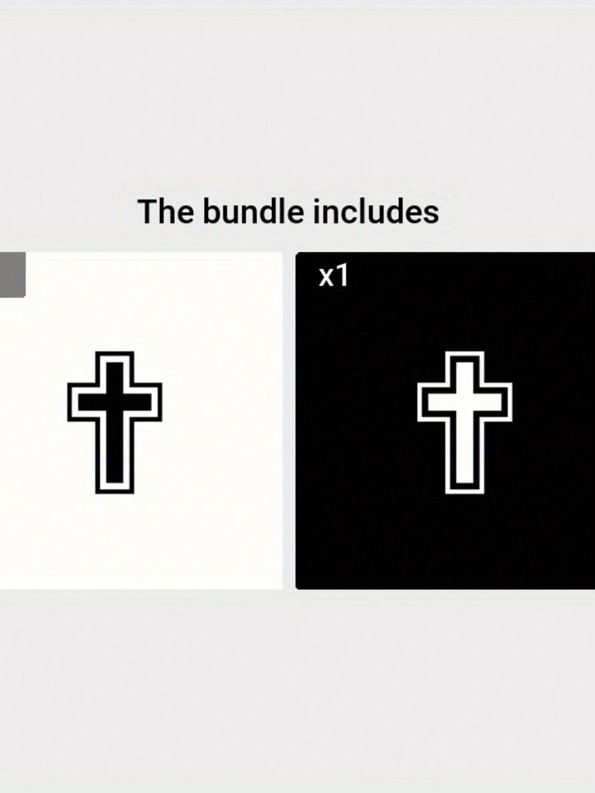 1 Pc Cross Personalized Car Sticker, Modification Decorative Sticker, Waterproof And Sun-Resistant, Fade-Resistant, Strong Adhesion, No Residue When Removed, No Damage To Paint Surface, Suitable For C
