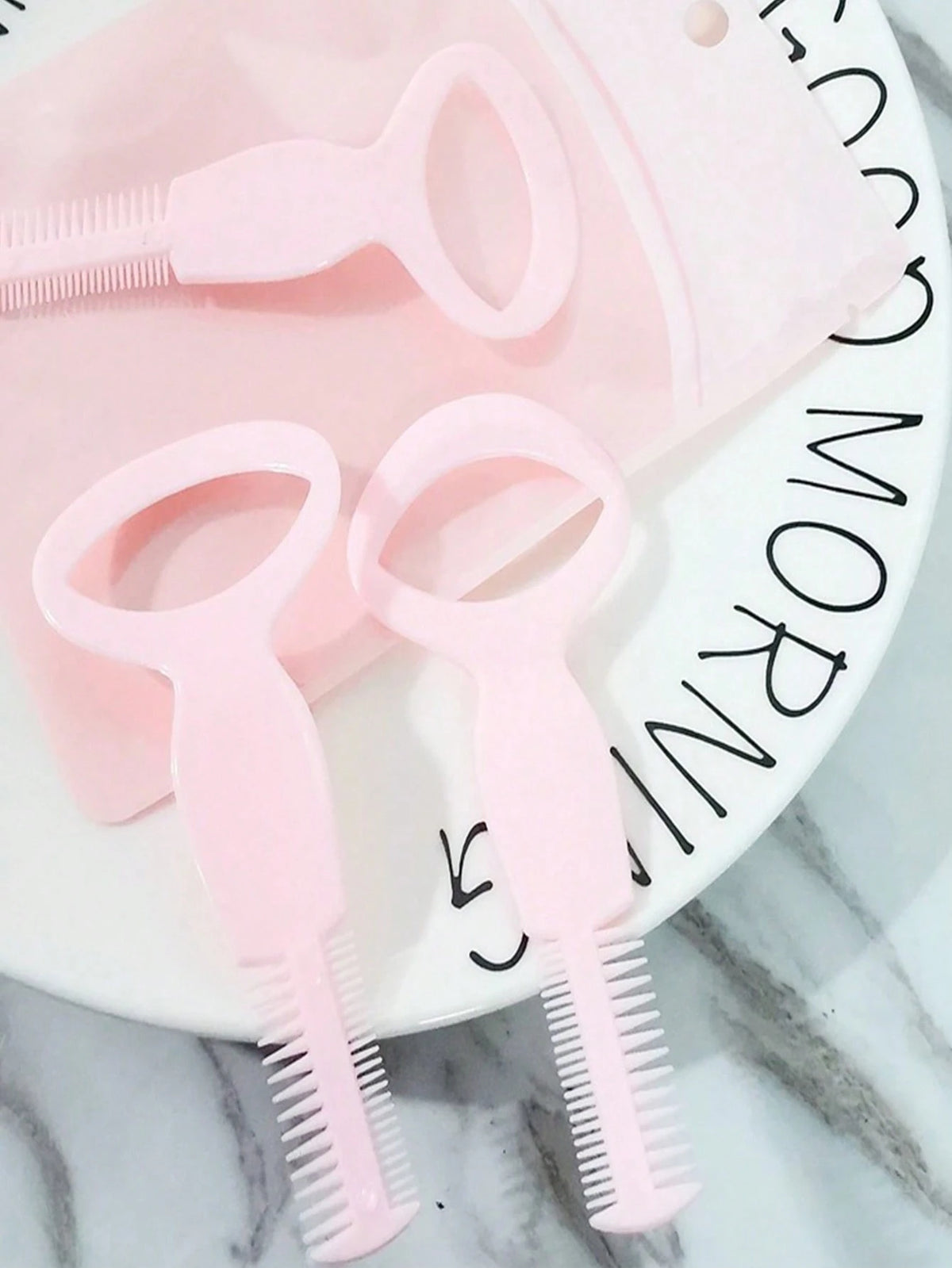1pc 3-In-1 Magical Multifunctional Mascara Comb Tool, Reusable, Helps Create Perfect Lashes And Eyeliner