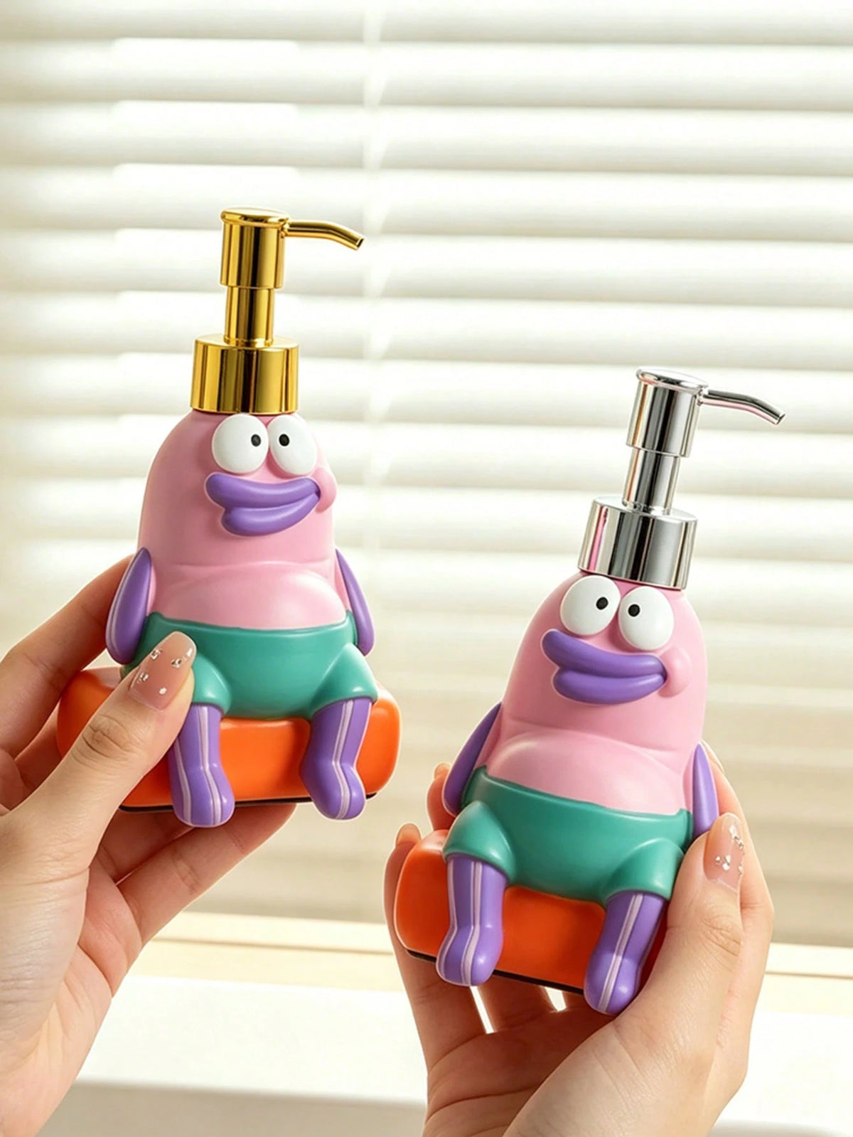 1pc Cartoon Cute Fish Refillable Liquid Soap Dispenser Bottle, Portable Travel Size Shampoo/Body Wash/Lotion Container, Surprise Gift For Friends