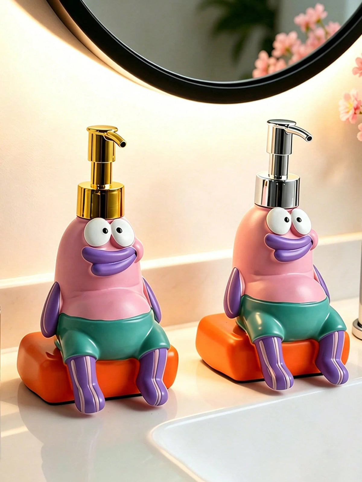 1pc Cartoon Cute Fish Refillable Liquid Soap Dispenser Bottle, Portable Travel Size Shampoo/Body Wash/Lotion Container, Surprise Gift For Friends