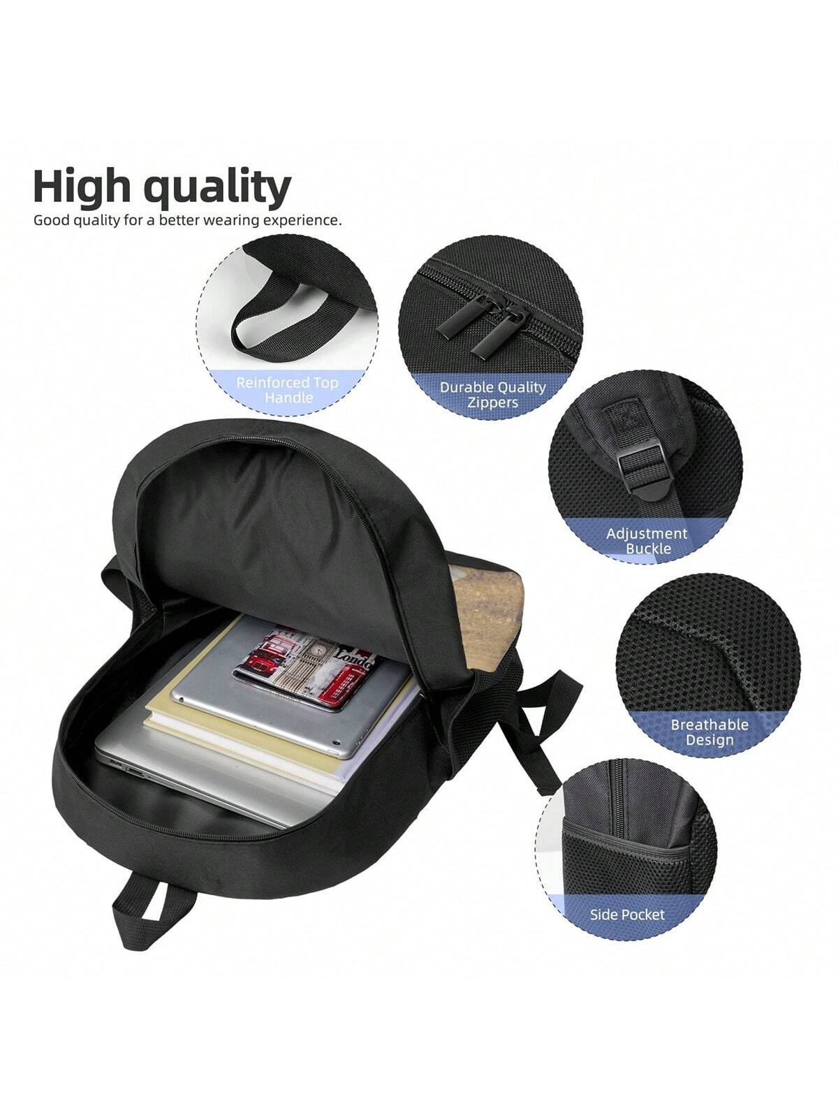 1pc Custom Backpack With Photos Backpacks Travel Rucksack Personalized Backpack For Man