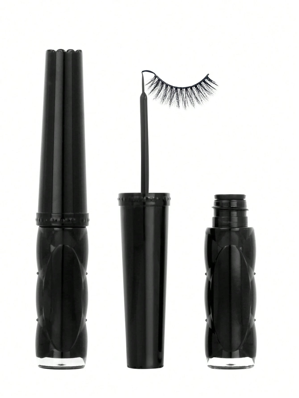 1pc Eyelash Cluster Glue 6ml, Long Lasting 72 Hours Super Strong Strip Eyelash Extension Glue Waterproof, Latex Free, Low Allergy, Quick, With Brush In Applicator Eyelash, Can Be Used With Eyelash And