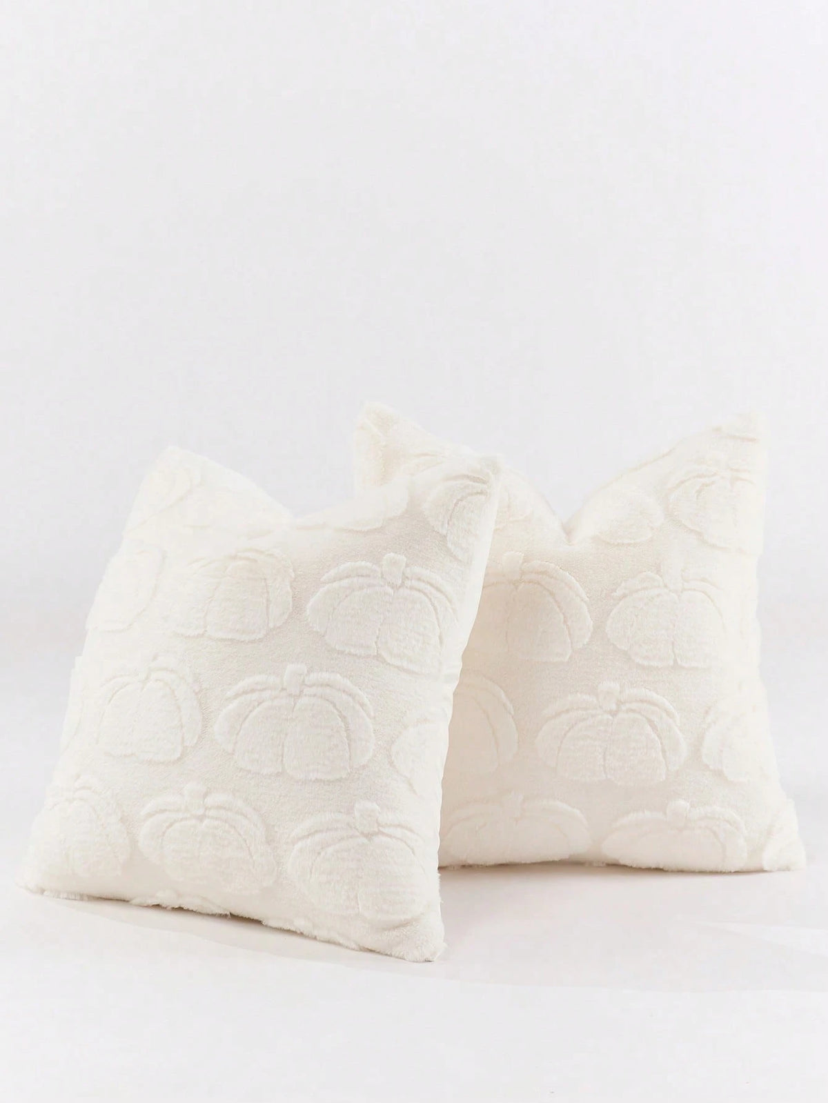 1pc Halloween Beige Pumpkin Decor Throw Pillow Case, Reverse Side With Plush Fabric, Square Cushion Cover, Holiday Home Pillow Sham Decor, Soft Velvet Fabric, Modern Decor For Sofa, Home & Bedroom,Fal