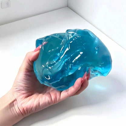 1pc Handmade Cute New Transparent Cheese Soft Squeeze Toy, Slow Rebound Soft Squeeze Stress Relief Toy, Japanese Style Cute Desktop Decoration, Squishy-Squishys-Squishies-Squishy Toys-Crunchy Squishy