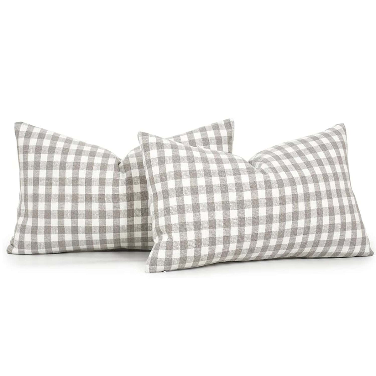 1pc Luxury Checkered Pillow Cover, Modern Farmhouse Decor Sofa Cushion Square Linen Pillowcase, Suitable For Sofa, Living Room, Bedroom, Farmhouse, Also Can Be Used As A Gift.