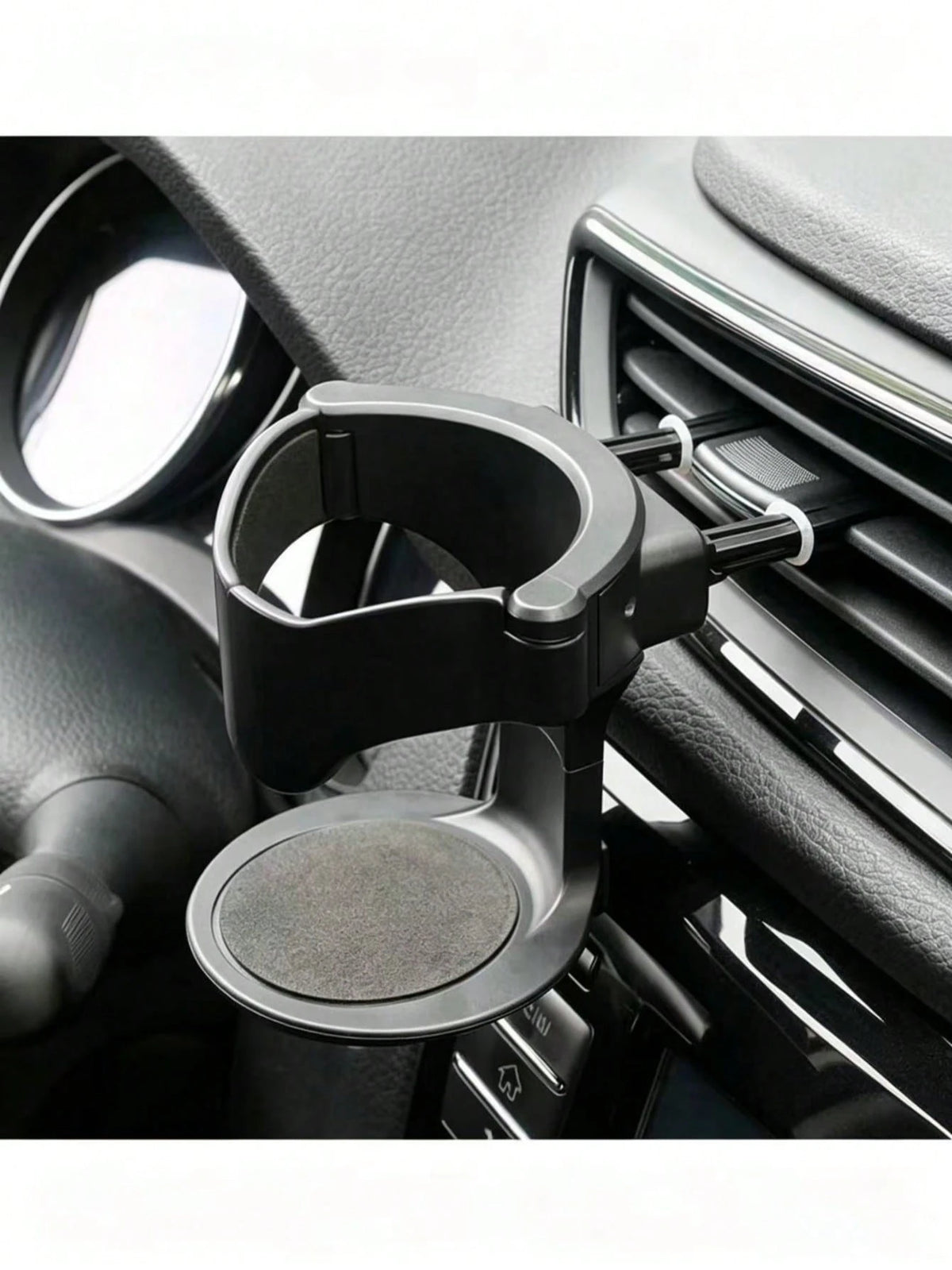 1pc Multi-Function Universal Car Air Vent Cup Holder With Cup Tray, Car Cup Holder Installed In Air Vent, Ashtray Holder