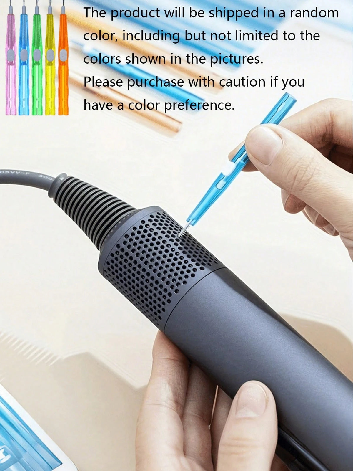 1pc Phone Charging Port Cleaning Kit, Smartphone Cleaning Tool Set, Anti-Clogging Mini Brush Head And Double-Sided Hook Phone Cleaning Tool, Suitable For Smartphones, Tablets, Earphones And Charging P