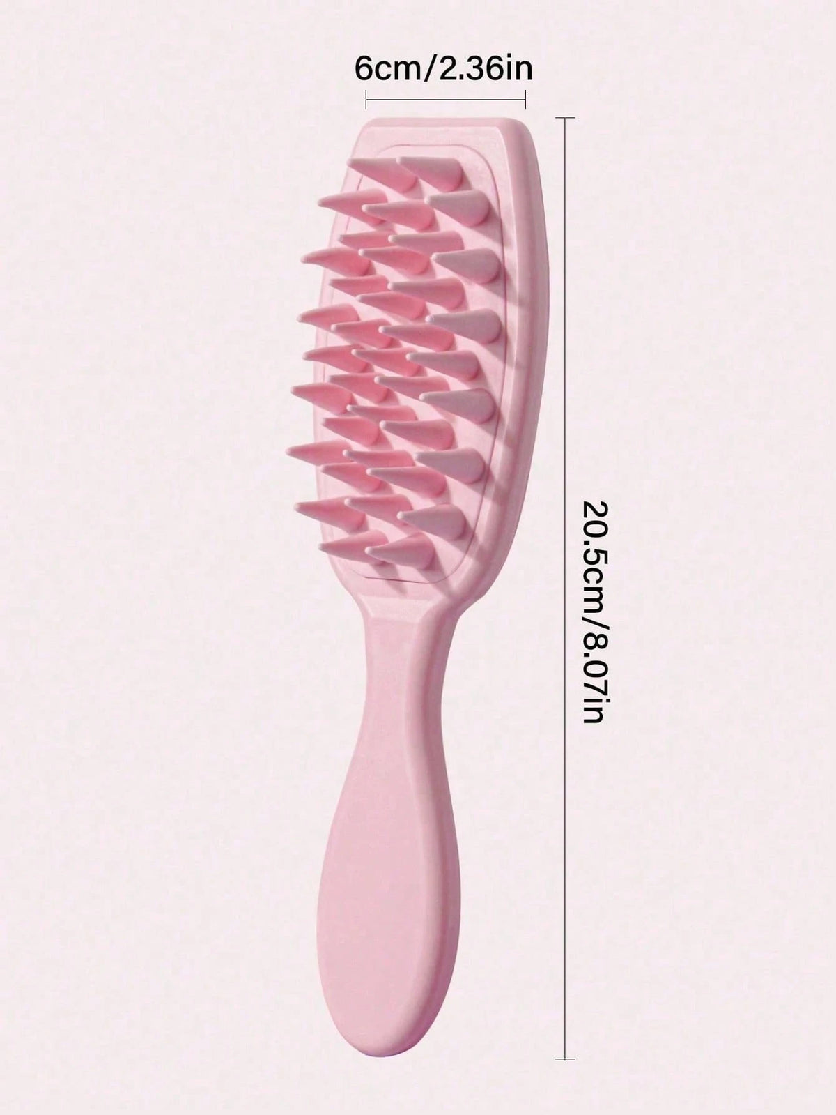 1pc Silicone Scalp Massager Brush With Long Handle, Gentle Exfoliation To Promote Hair Growth And Improve Blood Circulation, Ergonomic Design For Easy Grip And Deep Cleansing, Suitable For Wet Or Dry