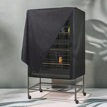 1pc Waterproof UV-Resistant Bird Cage Cover, Durable Washable, Windproof, Suitable For Parrots And Small Pet Birds. Oxford Cloth Bird Cage Cover With Light-Blocking And Breathable Functions. Waterproo