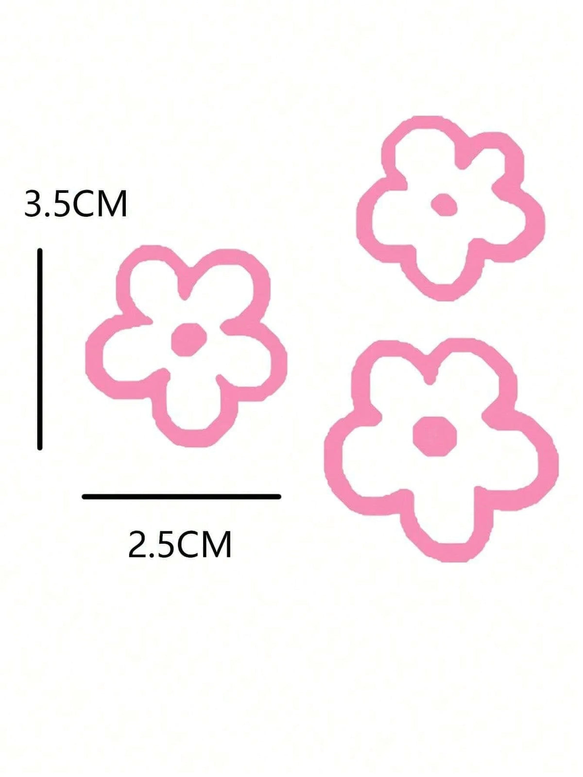 1sheet Flower Pattern Car Sticker