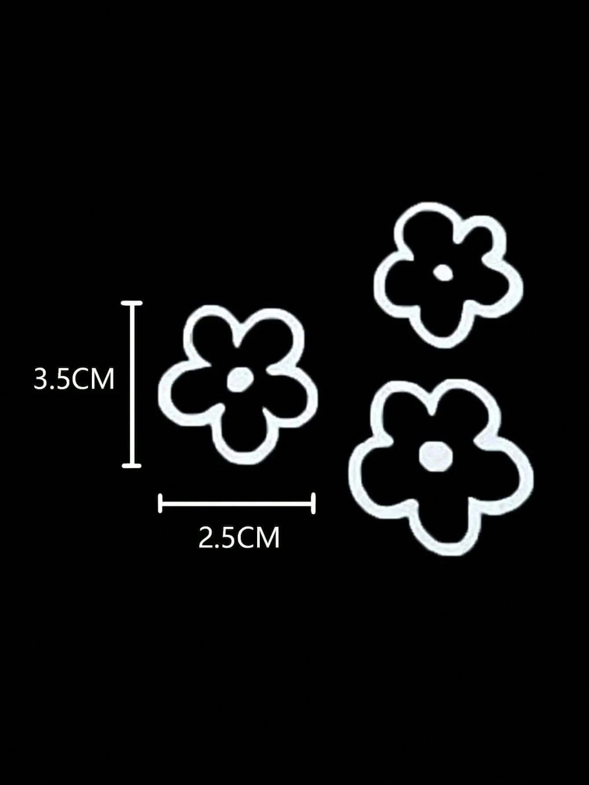 1sheet Flower Pattern Car Sticker