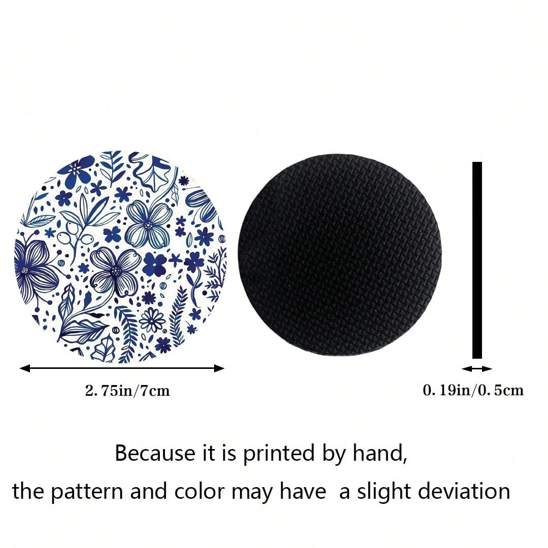 2pcs Car Cup Holder Coasters, Anti-Slip Shockproof Universal Fashion Car Coasters, Insert Interior Accessories, Party Gift