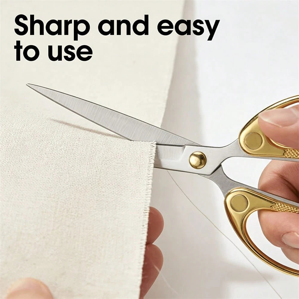 3pcs Scissors Set Office Scissors, Craft Scissors: 4.7 Inch, 5.3 Inch, 6 Inch, Ultra-Sharp Blades, Durable Office Scissors, Multi-Purpose Scissors For Home, School, Sewing, Fabric