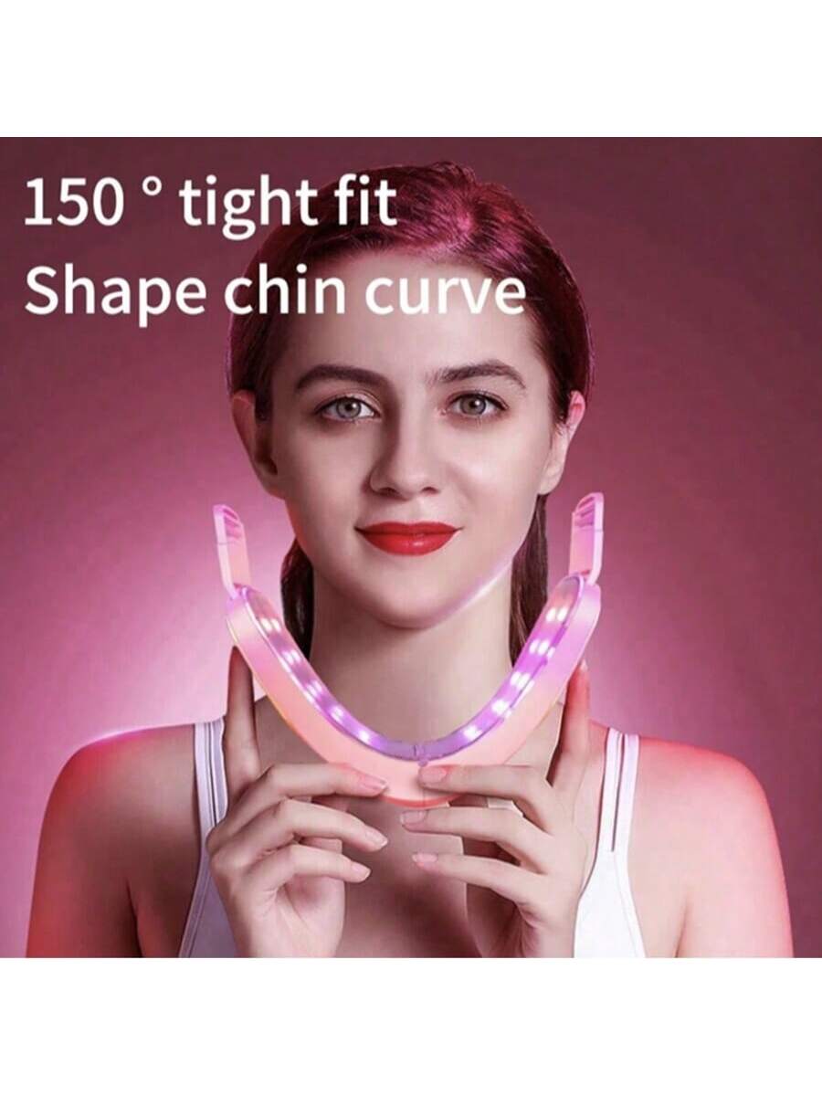 5-Mode 12-Intensity Face Massager, Vibration Lifting & Heating Double Chin V-Shape Massager, Smart Skin Tightening Device, Ideal Holiday Gift For Women
