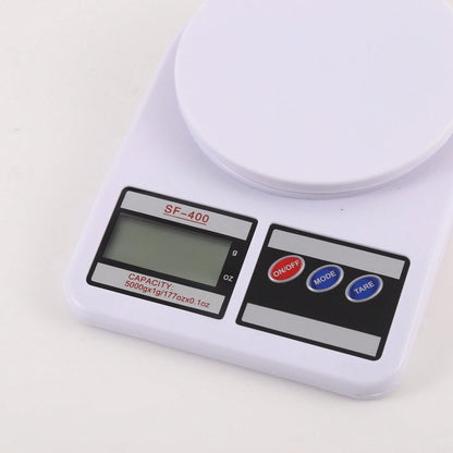 5kg Kitchen Scale With Weight Function, Unit Conversion, Auto Shut Off, Home Baking, Batteries Not Included