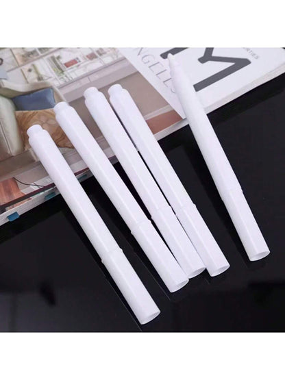 6/9 White Liquid And Colored Chalk, Quick Drying, Easy To Wipe, Suitable For Blackboard, Glass, Window, School, Office Supplies