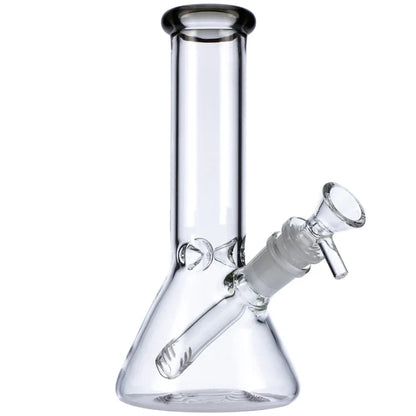 8" Mini Beaker w/ Color Lip