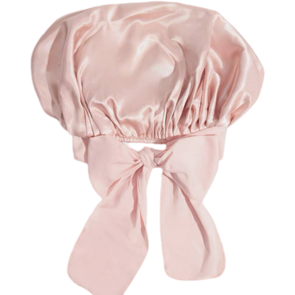 kitsch adjustable oversized satin hair bonnet