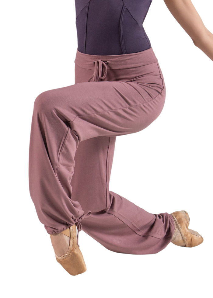 Ayana Bamboo Drawstring Pants (Wild Rose)