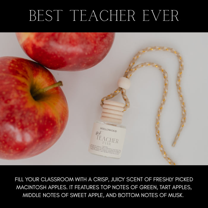 BEST TEACHER EVER CAR DIFFUSER