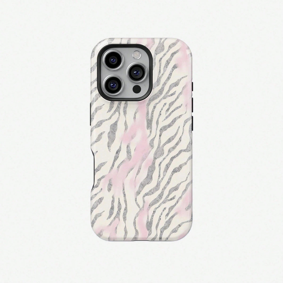 Black Leopard Pattern Fashion Phone Case, Leopard Print Phone Case, Black Leopard Design Phone Case Compatible With IPhone 17, 16e, 15 Pro Max, 14 Plus, 14 Pro, 13, 12, 11 Birthday