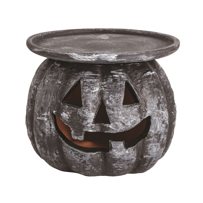 Black Pumpkin Pillar Holders