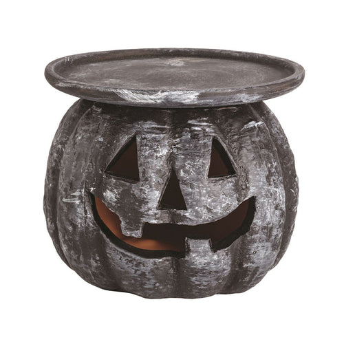 Black Pumpkin Pillar Holders