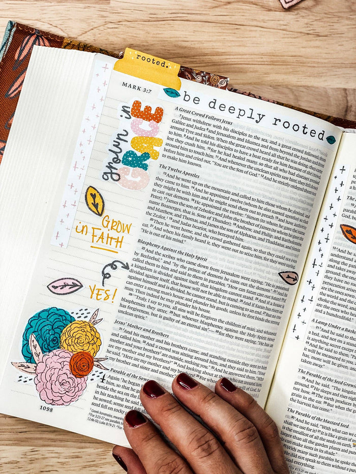 "Bloom in Christ" Sticker Sheet