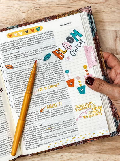 "Bloom in Christ" Sticker Sheet
