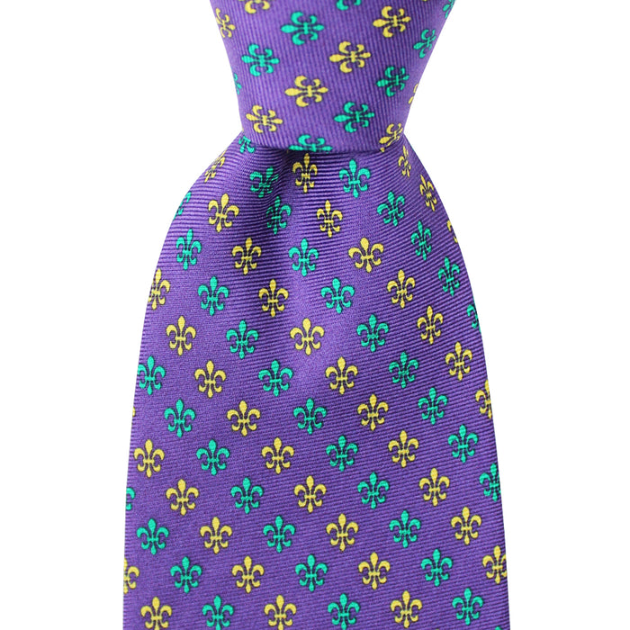 Boys' Multi Fleur de Lis Tie