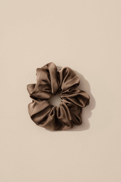Breastfeeding Reminder Scrunchie, Brown