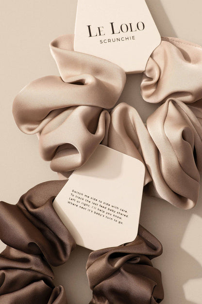 Breastfeeding Reminder Scrunchie, Brown