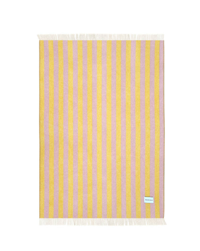 Candy Wrap Blanket - Pink / Yellow