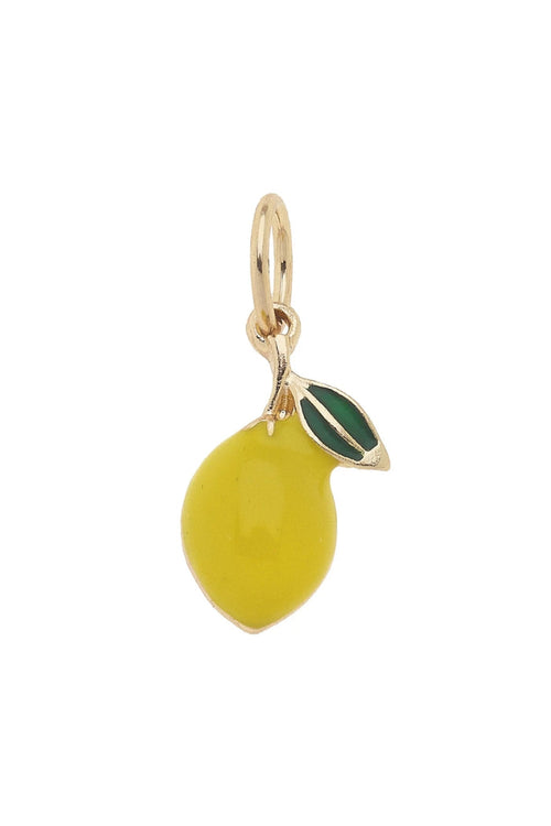 Canvas Style Charms - 3-D Lemon