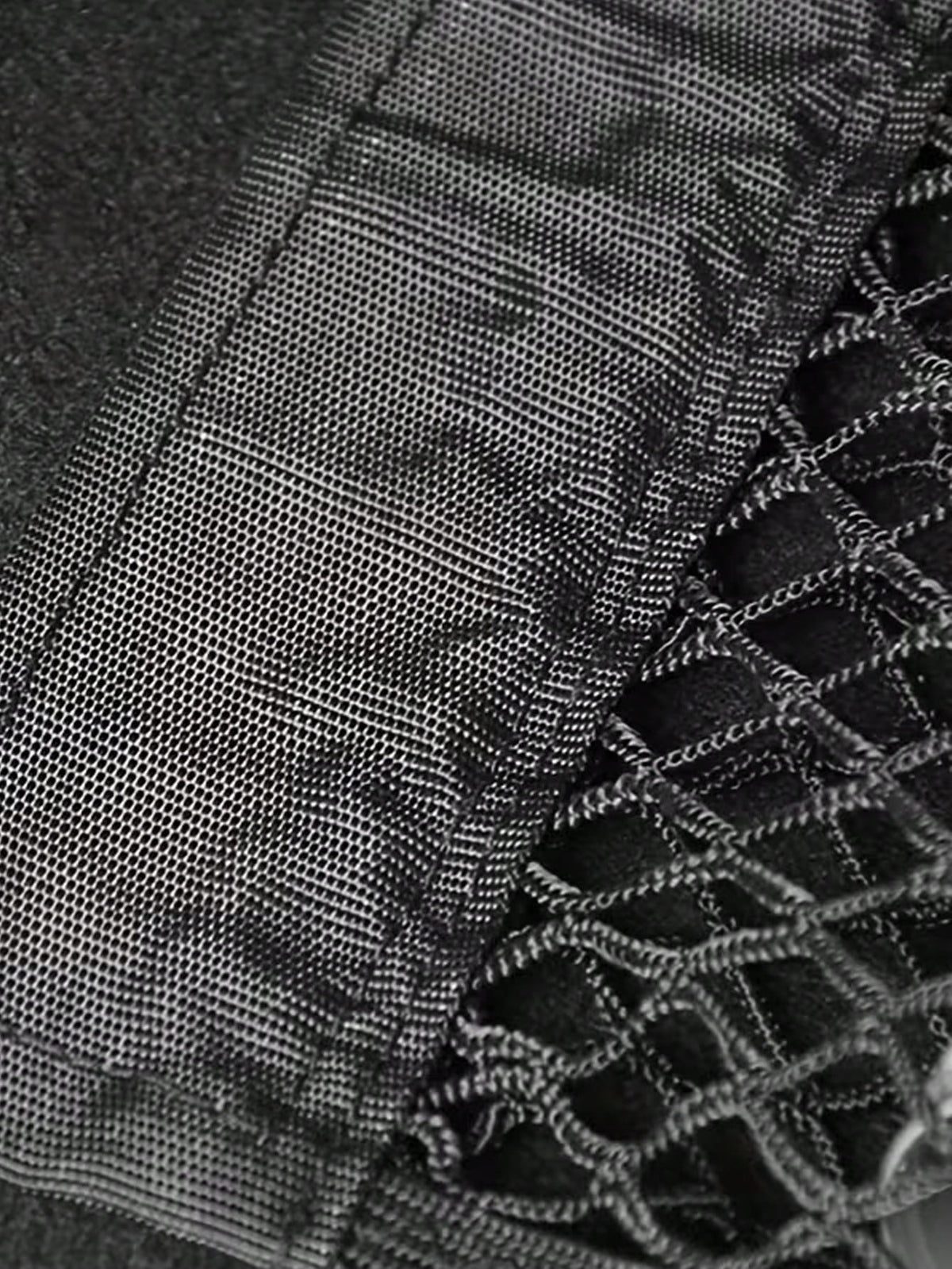 Car Trunk Hook And Loop Storage Net Bag, Elastic Polypropylene Mesh Organizer Bag, Self-Adhesive Car Rear Seat Cargo Net Storage Bag, Universal Car Interior Trunk Storage Organizer Accessories