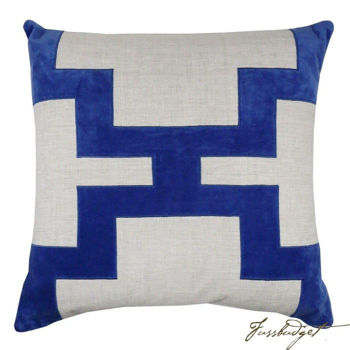Catie Pillow - Dark Blue