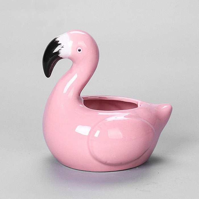 Gadget Gerbil Pink Ceramic Flamingo Ashtray