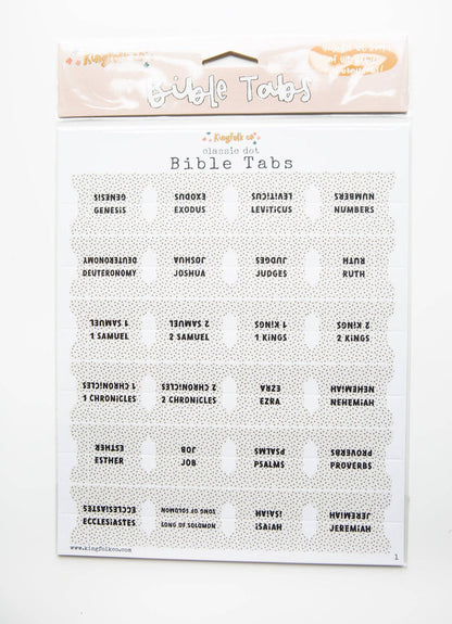 Classic Dot Bible Tabs