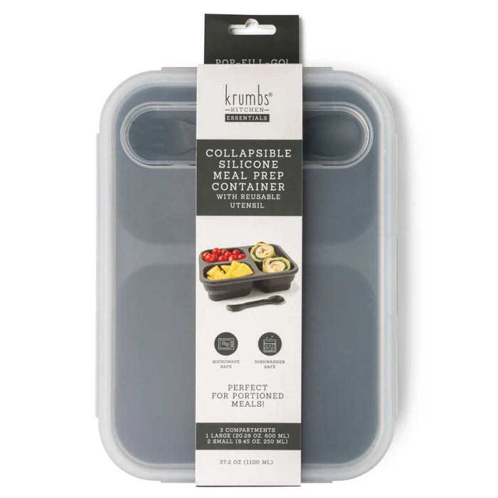 Collapsible Silicone Meal Prep Container