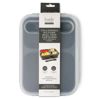 Collapsible Silicone Meal Prep Container