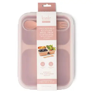 Collapsible Silicone Meal Prep Container
