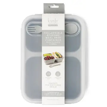 Collapsible Silicone Meal Prep Container