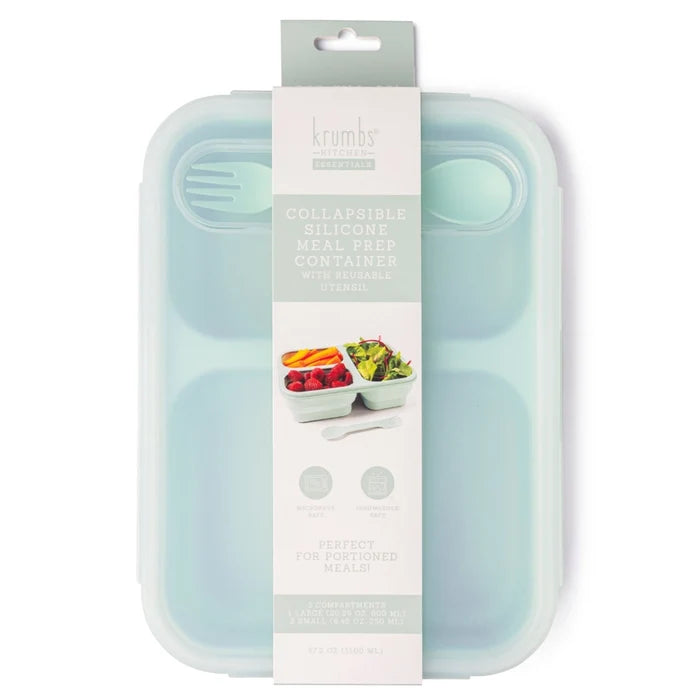 Collapsible Silicone Meal Prep Container