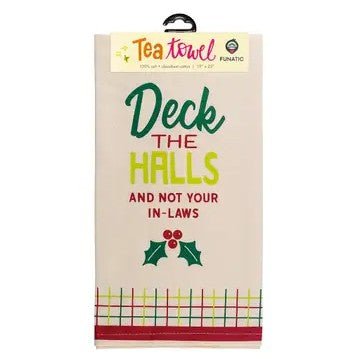Deck The Halls Tea Towel - Wichita Home Outlet