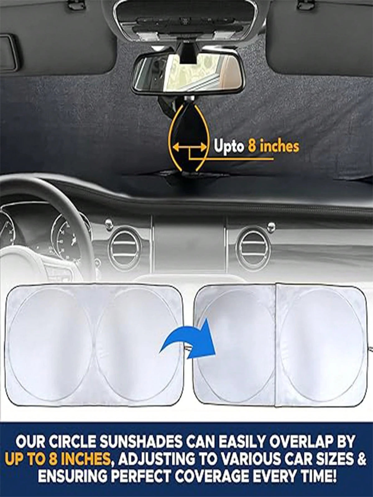 Demon Eye Car Windshield Sunshade, Foldable Sunshade Curtain For Windshield, Used For UV Protection, Cooling, Summer Refreshing, Pink Car Accessory, Cooling Seat, Easy To Fold, Sunshade Board, Front W