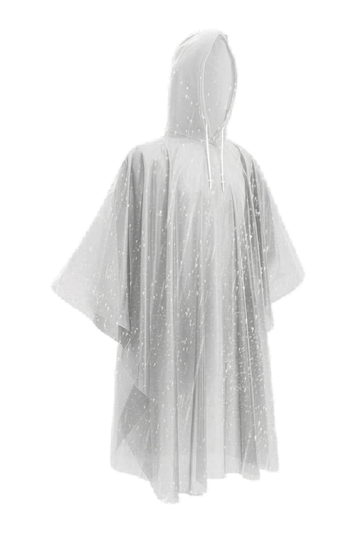 Disposable Rain Poncho - FINAL SALE
