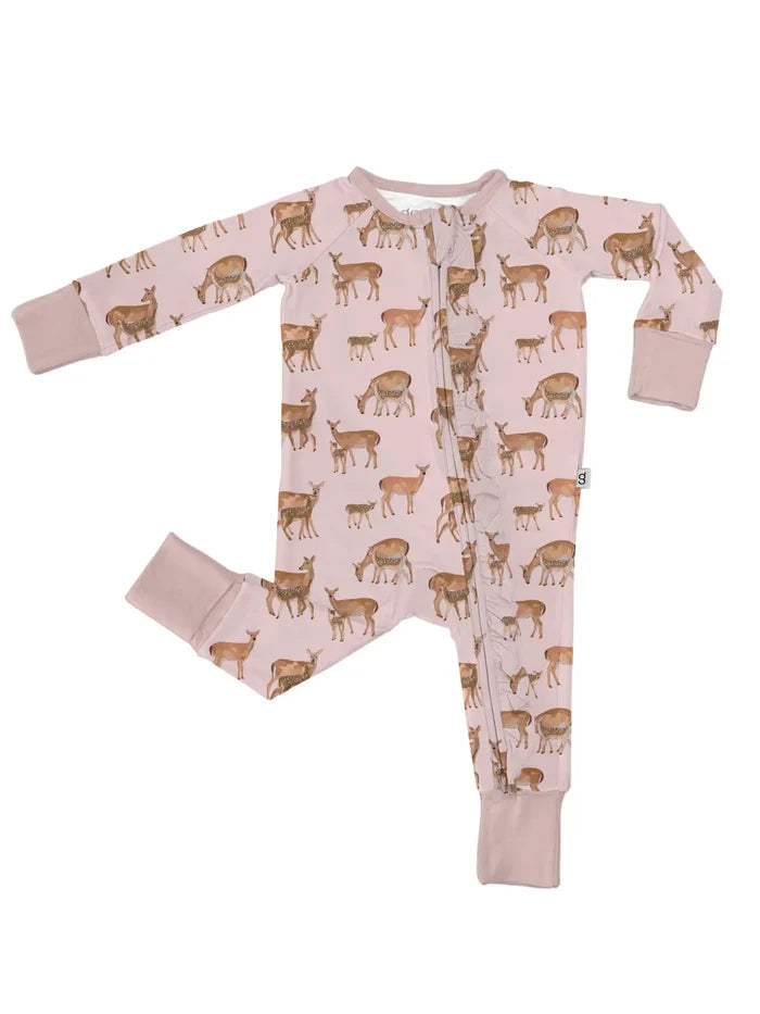 Doe & Fawn Zip Romper