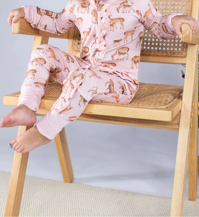 Doe & Fawn Zip Romper